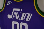 NBA 00 Clarkson Utah Jazz Maillot Retro Violet